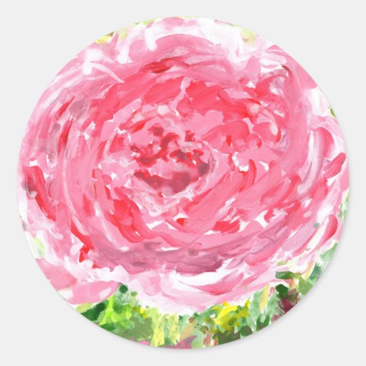 Ginormous roos stickers (Voorkant)