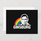 Ginsburg Pride Briefkaart (Voorkant / Achterkant)