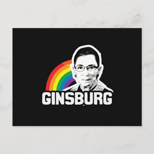 Ginsburg Pride Briefkaart (Voorkant)