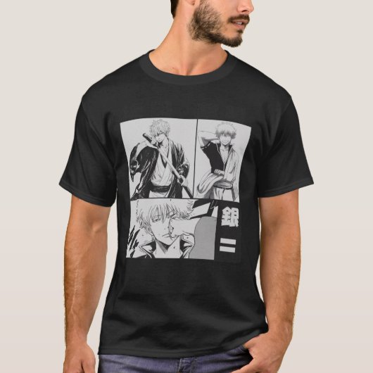 Gintama - Gintoki Essential T-Shirt (Voorkant)