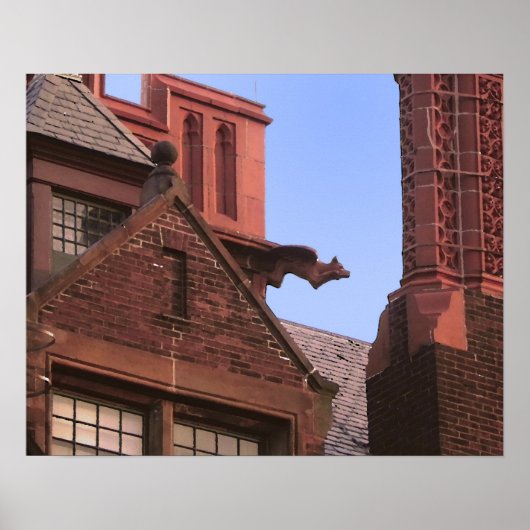 Ginter Park Gargoyle Poster (Voorkant)