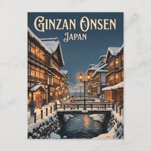 Ginzan Onsen Japan Briefkaart