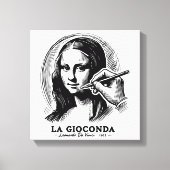 Gioconda Canvas Afdruk (Voorkant)