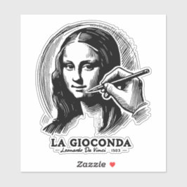 Gioconda Sticker