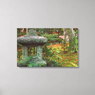 Giohji-tempel, Arashiyama, Kyoto, Japan Canvas Afdruk