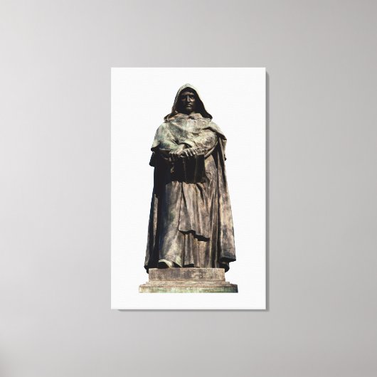 Giordano Bruno Canvas Afdruk (Voorkant)