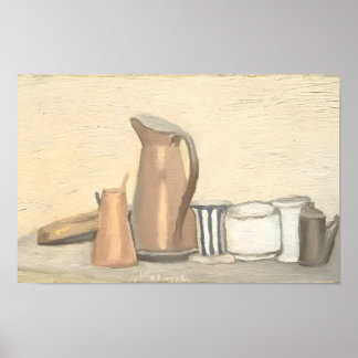 Giorgio Morandi kunstschilderij Poster