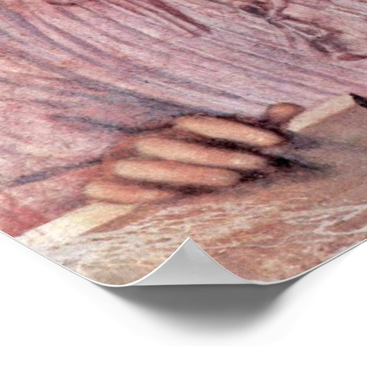 Giorgione - Portret van een jong Man Poster (Hoek)