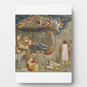 Giotto di Bondone De Geboorte Kurenverzameling Fotoplaat