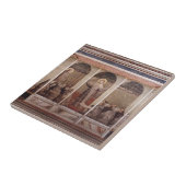 Giotto:St. Francis verschijnt in Arles in St. Anth Tegeltje (Zijkant)