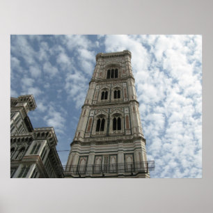 Giotto's Tower, Florence, Italië Poster