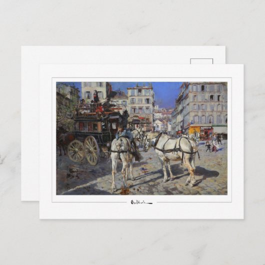 Giovanni Boldini #161 - Briefkaart voor Schone Kun (Voorkant / Achterkant)