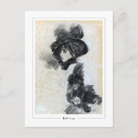 Giovanni Boldini #17 - Carte postale d'art fin (Devant)