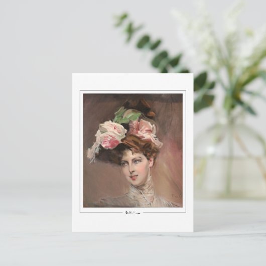 Giovanni Boldini #203 - Briefkaart voor Schone Kun (Staand voorkant)