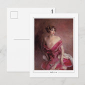 Giovanni Boldini #20 - Carte postale d'art (Devant / Derrière)