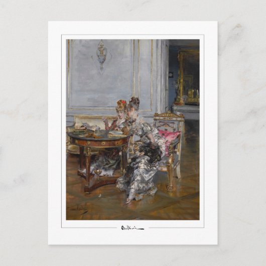 Giovanni Boldini #22 - Carte postale d'art fin (Devant)