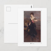 Giovanni Boldini #262 - Carte postale d'art (Devant / Derrière)