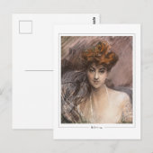 Giovanni Boldini #454 - Carte postale d'art fin (Devant / Derrière)