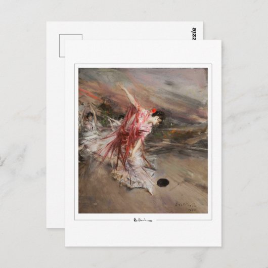 Giovanni Boldini #592 - Carte postale d'art (Devant / Derrière)