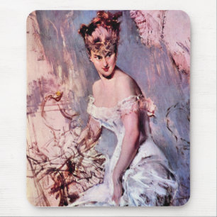 Giovanni Boldini - De actrice Alice Regnault Muismat