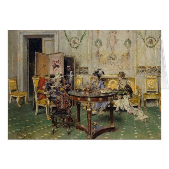 Giovanni Boldini - Gossip (Devant horizontal)