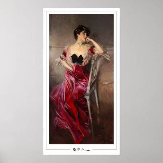 Giovanni Boldini Zedign Affiche d'art #113 (Devant)