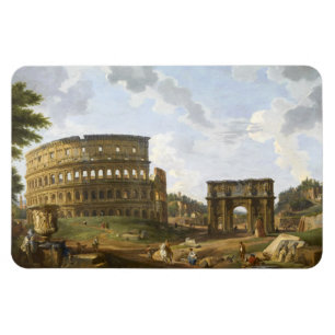 Giovanni Paolo Panini Uitzicht van het Colosseum Magneet