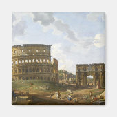 Giovanni Paolo Panini Uitzicht van het Colosseum Magneet (Voorkant)