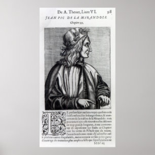 Giovanni Pico della Mirandola, uit Poster