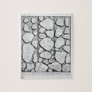 Giovanni Piranesi-Kaart van het oude Rome&Forma Ur Legpuzzel