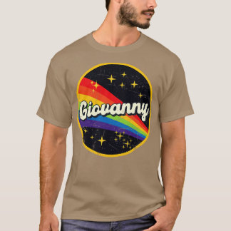 Giovanny regenboog in ruimte grungeStyle T-shirt