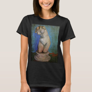 Gipsen beeldje van vrouwelijke torso door Vincent  T-shirt