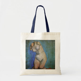 Gipsen beeldje van vrouwelijke torso door Vincent Tote Bag