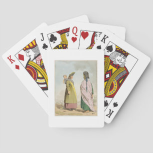 Gipsies, platte 25 from Volume I of The Manners, C Pokerkaarten