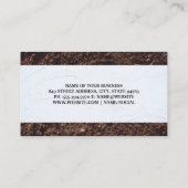 gipsmuur | grond | gebouw visitekaartje (Achterkant)