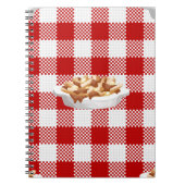 gipspoutine notitieboek (Voorkant)