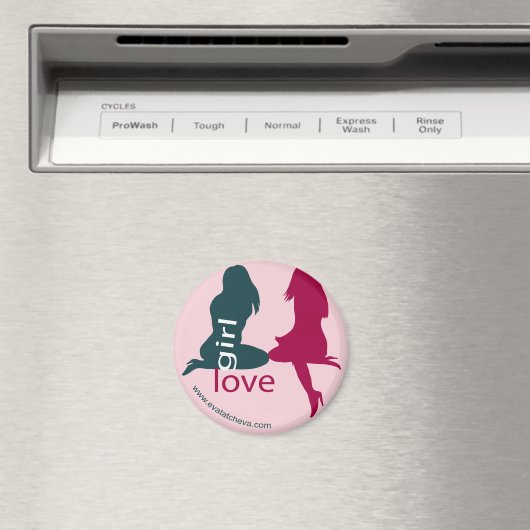 'Gir Love' Designer Magnet (In Situ (Lave-vaisselle))