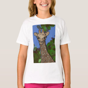giraf t-shirt met korte mouwen II