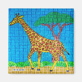 Girafe - Aimant (Devant)
