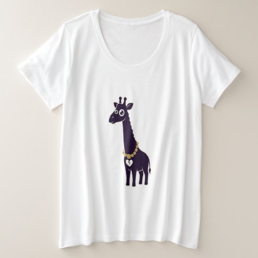 Girafe au cœur brisé (Design devant)