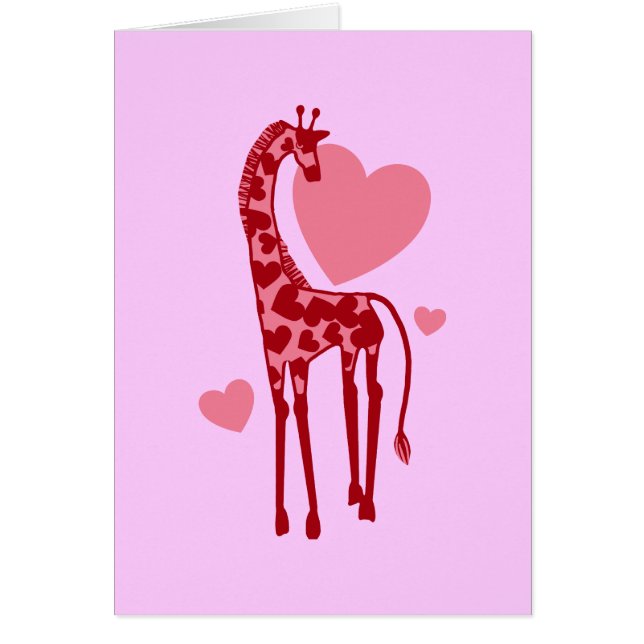 Girafe avec amour (Devant)