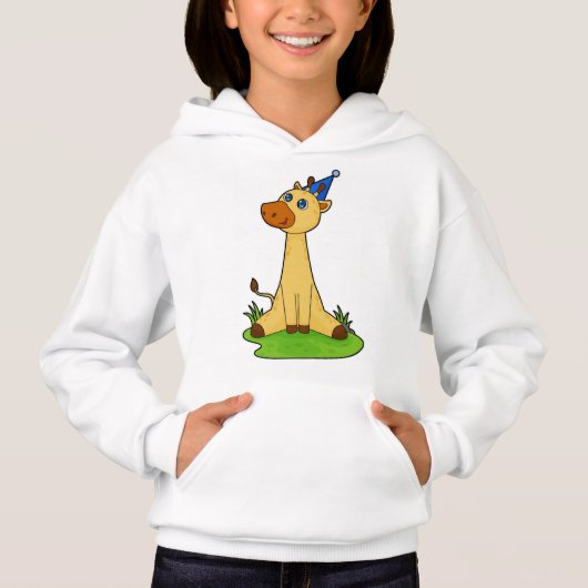 Girafe avec chapeau de fête (Devant)