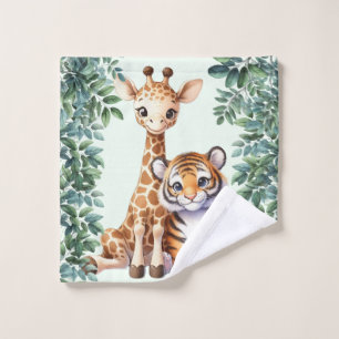 Girafe bébé et lingerie de tigre bébé