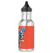 girafe colorée Bouteille d'eau en acier inoxydable (Droite)