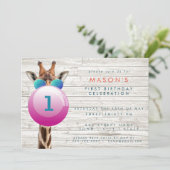 Girafe Cool et Bubblegum| Invitation de groupe (Debout devant)