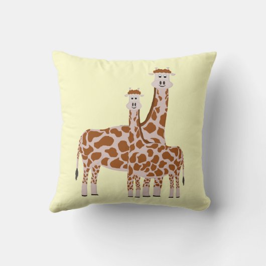 Girafe : Coussin (Verso)