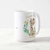 Girafe Cute Coffee Mug (Devant droit)