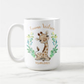 Girafe Cute Coffee Mug (Gauche)
