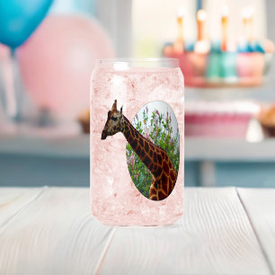 Girafe Dans La Fenêtre D'Hibiscus Popot Art,
