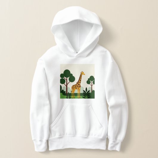 Girafe dans la forêt (Poser)